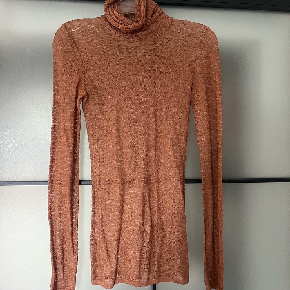 Missoni Copper Turtleneck Sweater
